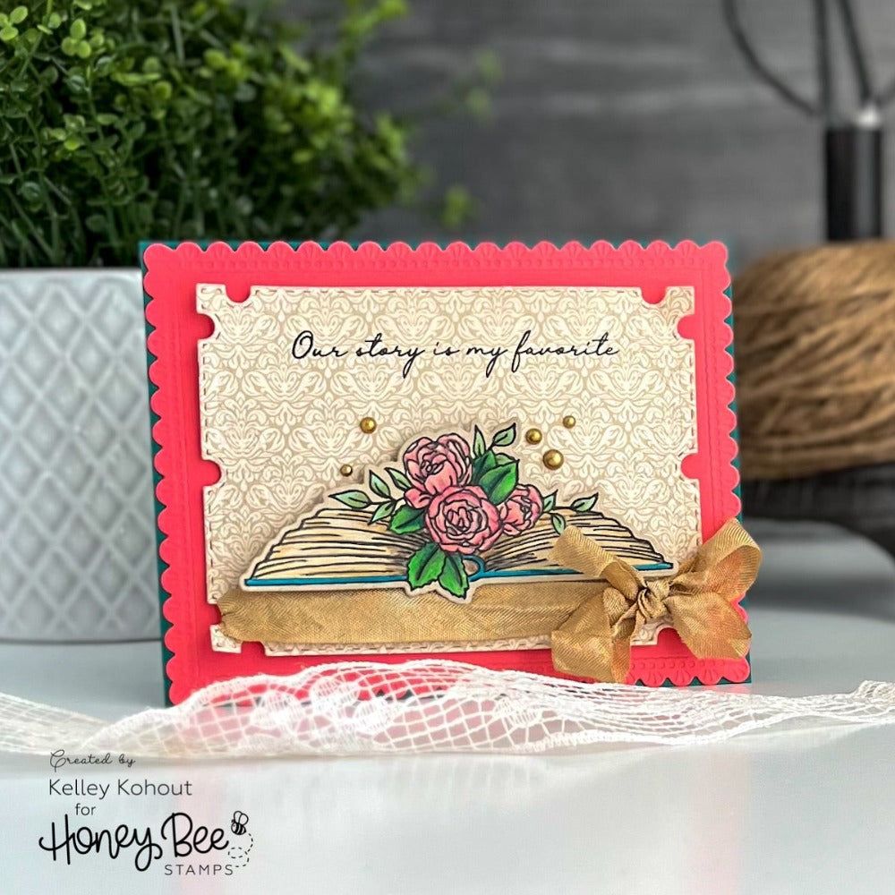Love Is A Rose - Honey Cuts - Coordinating Dies - Retiring - Honey Bee Stamps