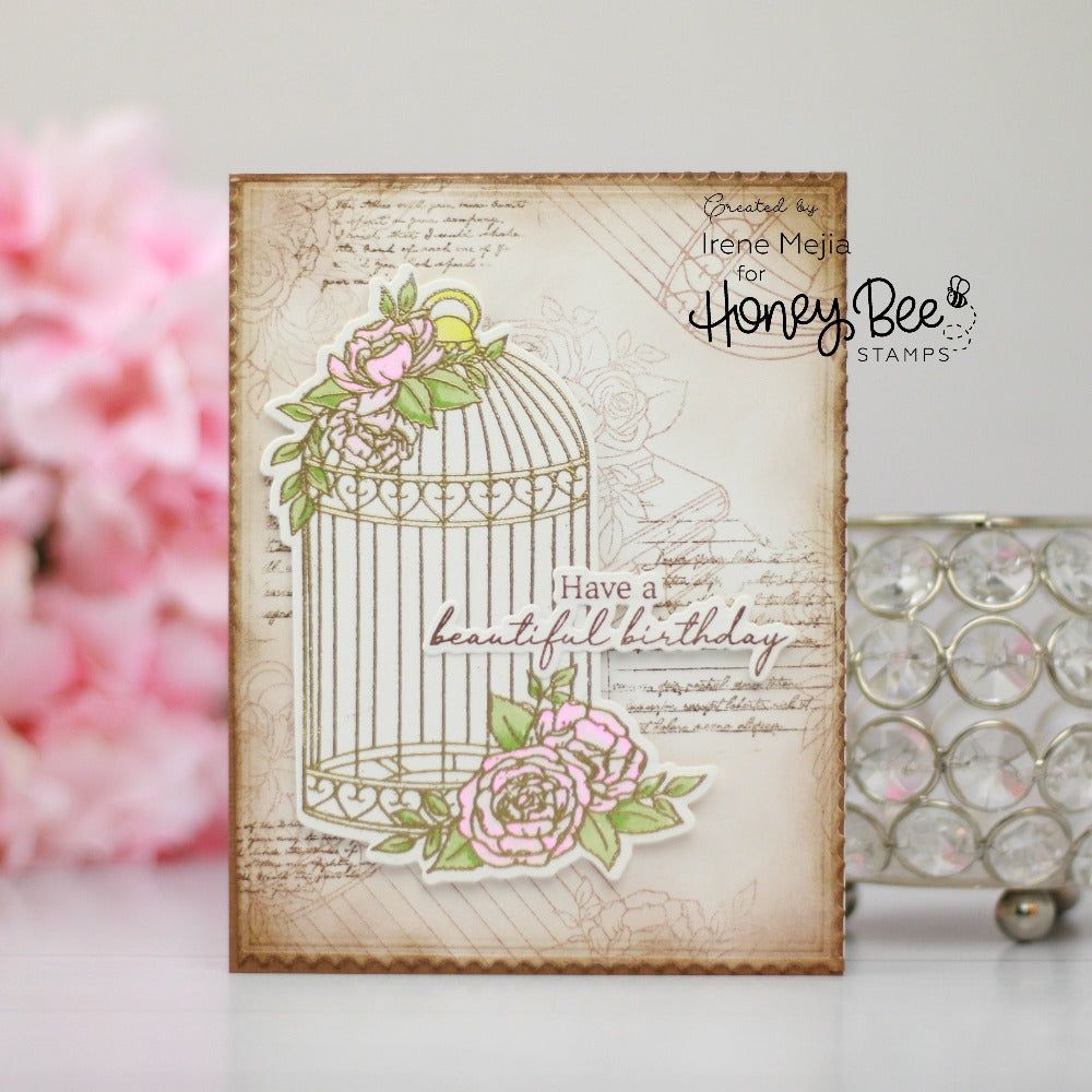 Love Is A Rose - Honey Cuts - Coordinating Dies - Retiring - Honey Bee Stamps