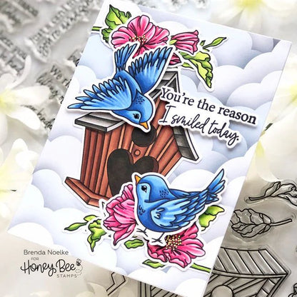 Love Is In The Air - 6x6 Photopolymer Stamp Set - Honey Bee Stamps