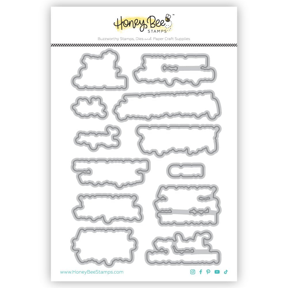 Love You, Friend - Honey Cuts - Coordinating Dies - Honey Bee Stamps