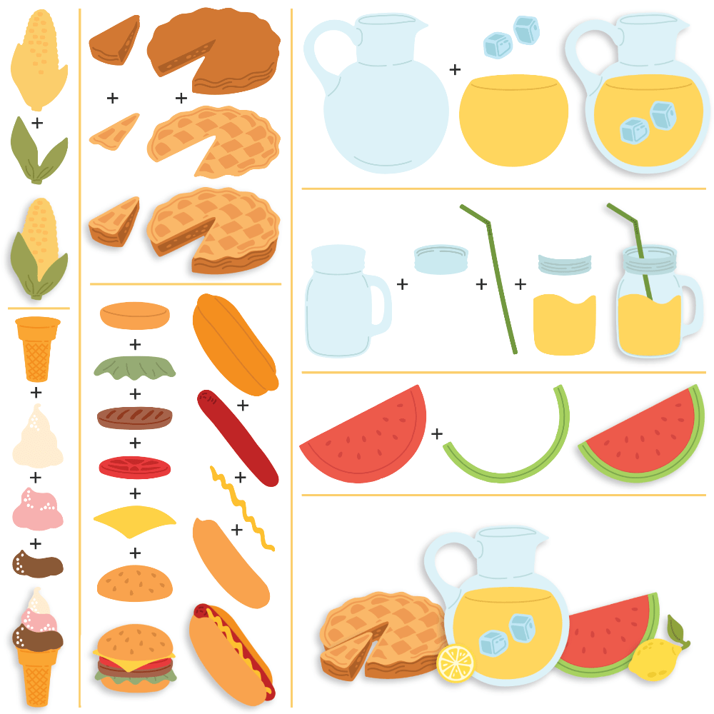 Lovely Layers: Backyard Bites - Honey Cuts Stand-Alone Dies - Honey Bee Stamps