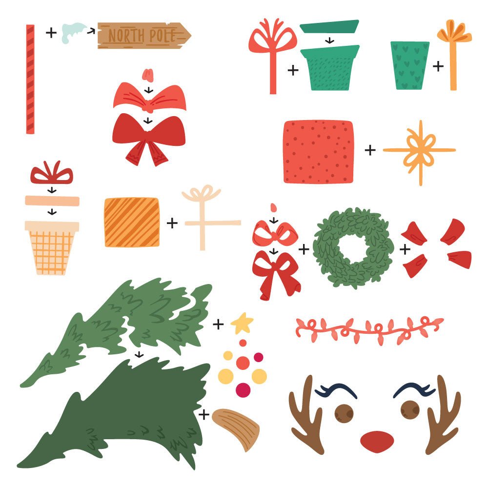Lovely Layers: Beach Bound Holiday Add - On - Honey Cuts - Stand - Alone Dies - Honey Bee Stamps
