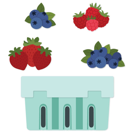 Lovely Layers: Berry Basket - Honey Cuts Stand-Alone Dies - Honey Bee Stamps