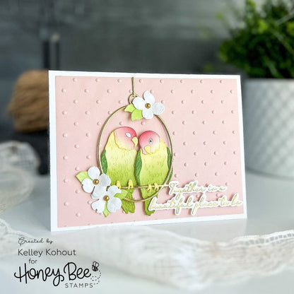 Lovely Layers: Bird Cage - Honey Cuts - Stand - Alone Dies - Honey Bee Stamps