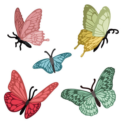 Lovely Layers: Butterflies - Honey Cuts - Stand - Alone Dies - Honey Bee Stamps