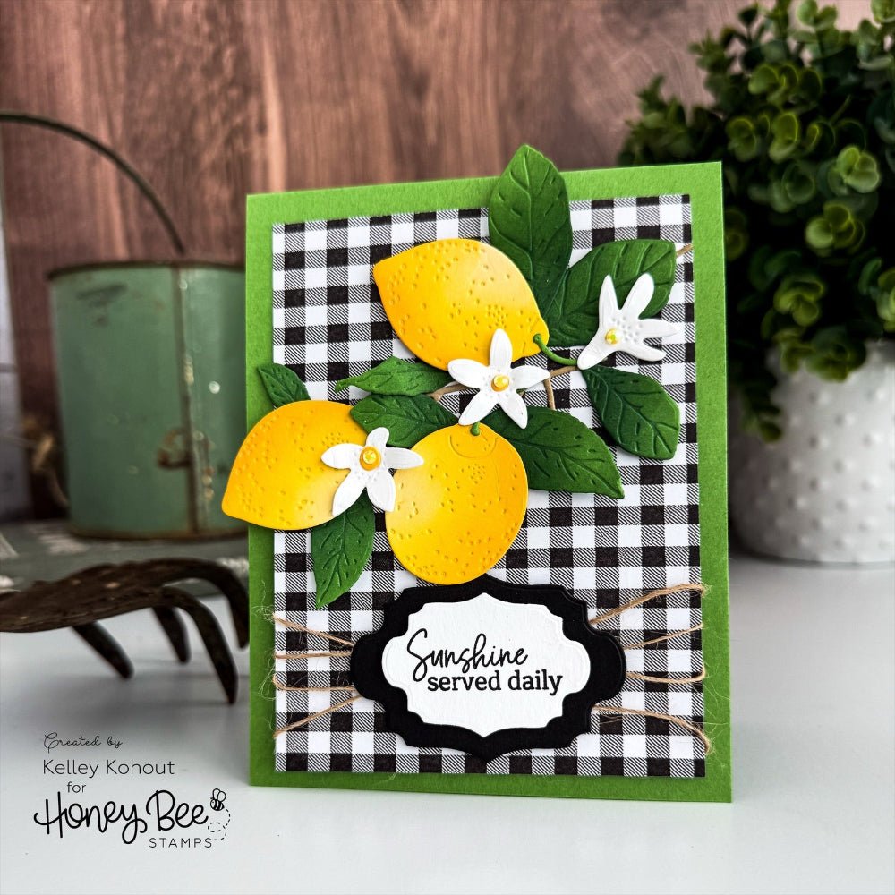 Lovely Layers: Citrus - Honey Cuts Stand-Alone Dies - Honey Bee Stamps