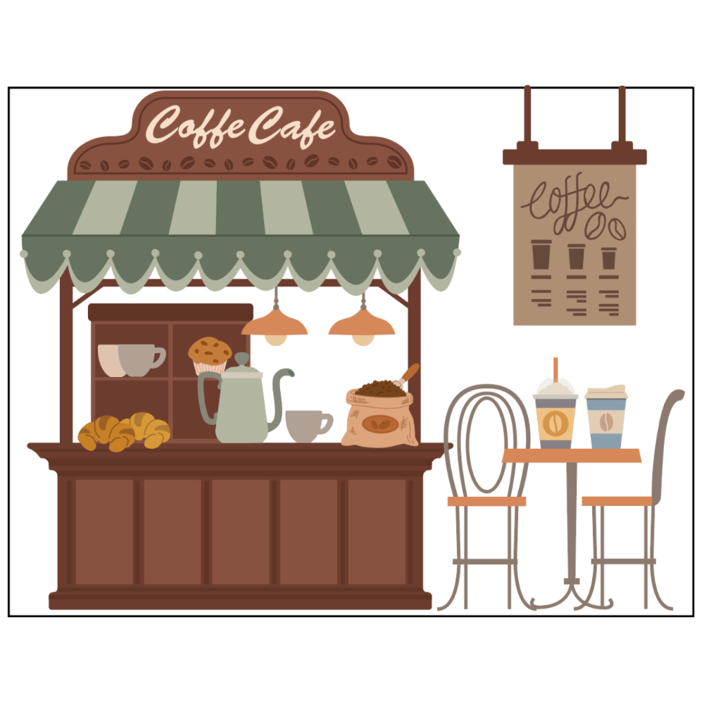Lovely Layers: Coffee Bar - Honey Cuts - Stand - Alone Dies - Honey Bee Stamps