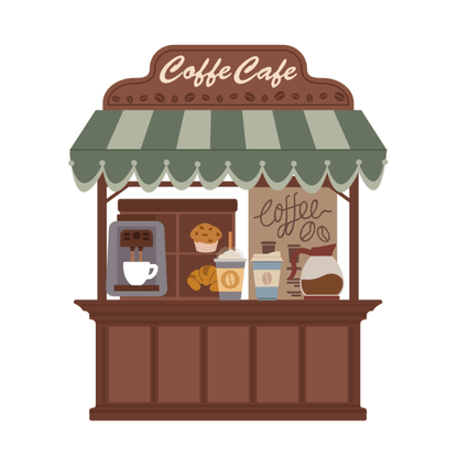 Lovely Layers: Coffee Bar - Honey Cuts - Stand - Alone Dies - Honey Bee Stamps