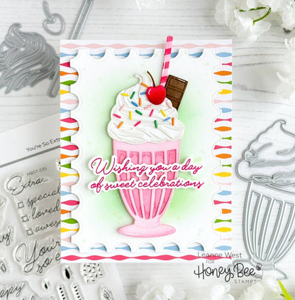 Lovely Layers: Cupcakes & More - Honey Cuts - Stand - Alone Dies - Honey Bee Stamps