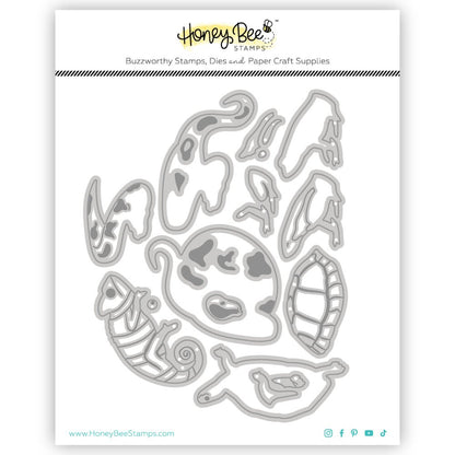 Lovely Layers: Curious Critters - Honey Cuts - Stand - Alone Dies - Honey Bee Stamps
