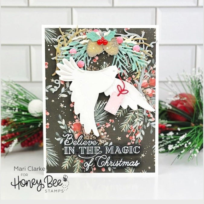 Lovely Layers: Doves - Honey Cuts - Stand - Alone Dies - Honey Bee Stamps