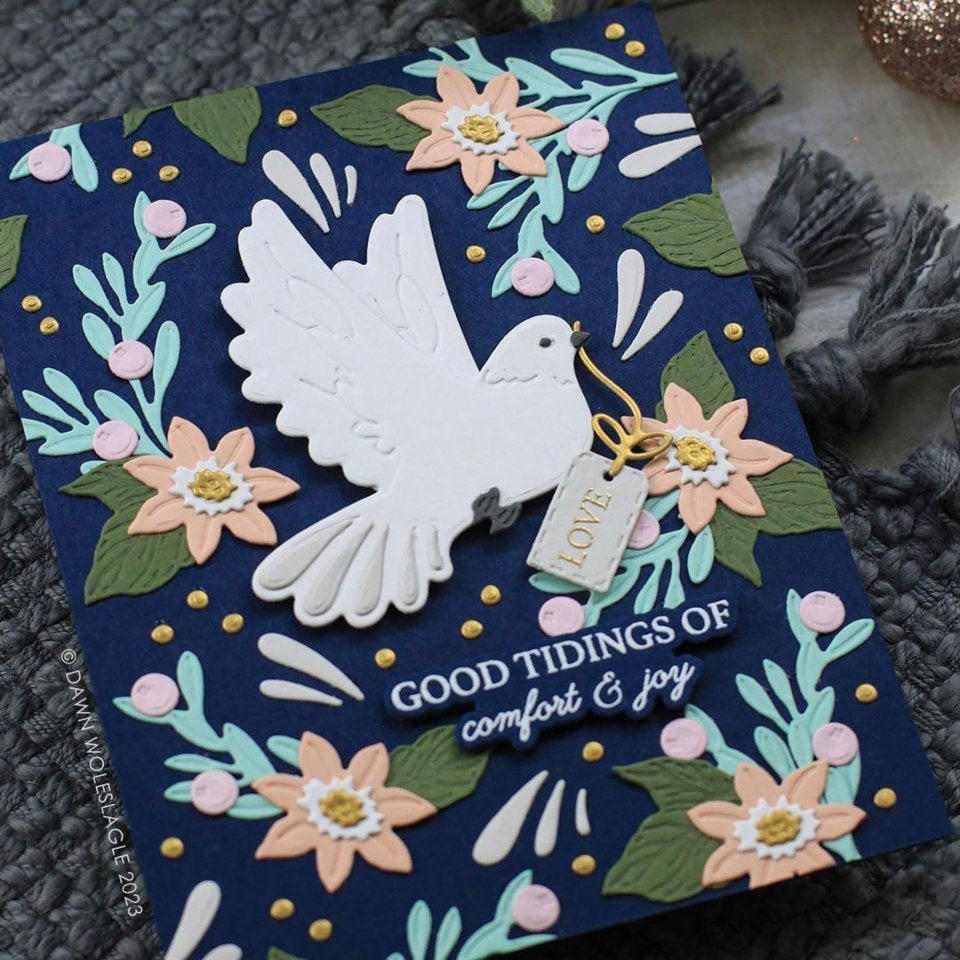 Lovely Layers: Doves - Honey Cuts - Stand - Alone Dies - Honey Bee Stamps