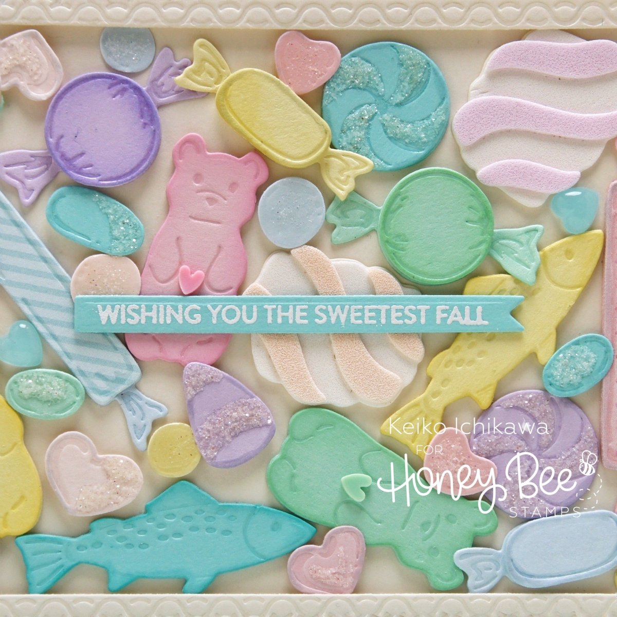 Lovely Layers: Fall Treats - Honey Cuts - Stand - Alone Dies - Honey Bee Stamps