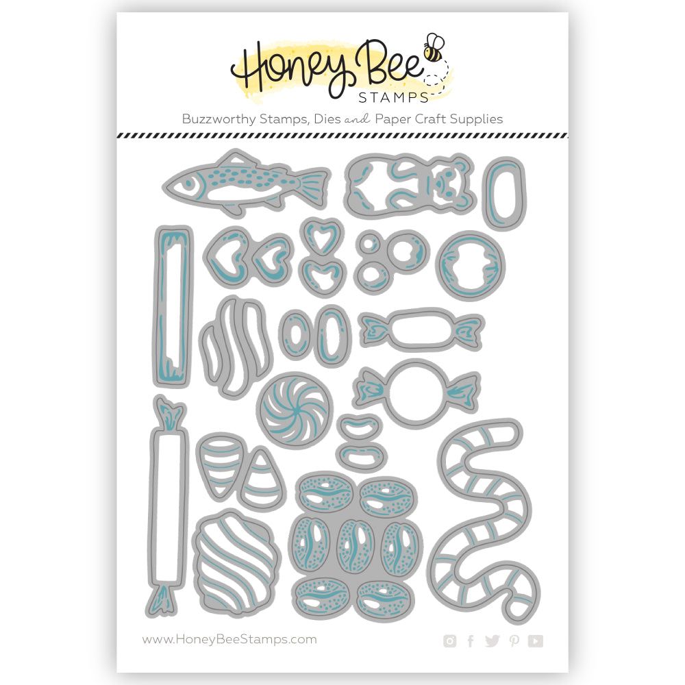 Lovely Layers: Fall Treats - Honey Cuts - Stand - Alone Dies - Honey Bee Stamps
