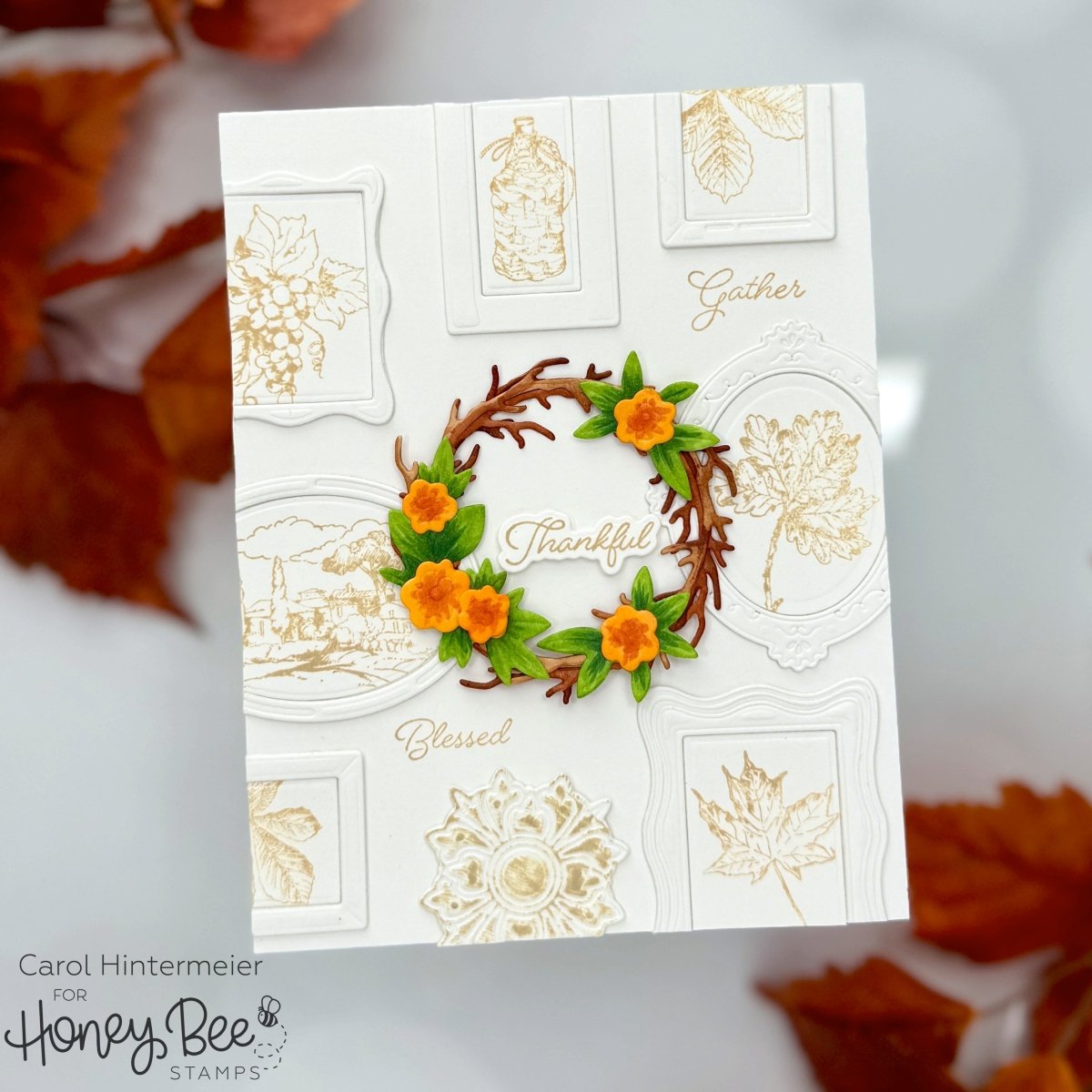 Lovely Layers: Gallery Wall Art - Honey Cuts - Stand - Alone Dies - Honey Bee Stamps