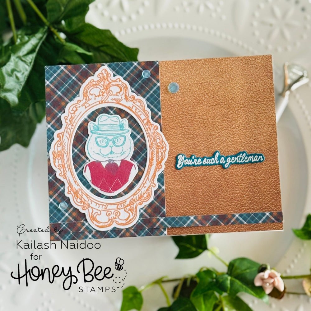 Lovely Layers: Gallery Wall Baroque Frames - Honey Cuts Stand - Alone Dies - Honey Bee Stamps