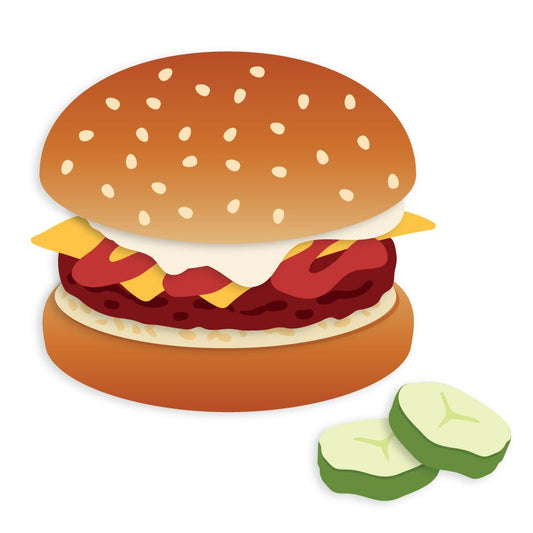 Lovely Layers: Hamburger - Honey Cuts Stand-Alone Dies - Honey Bee Stamps