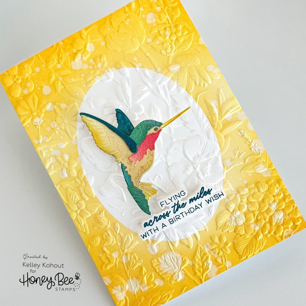 Lovely Layers: Hummingbird - Honey Cuts - Stand - Alone Dies - Honey Bee Stamps