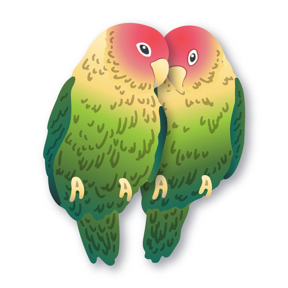 Lovely Layers: Love Birds - Honey Cuts - Stand - Alone Dies - Honey Bee Stamps