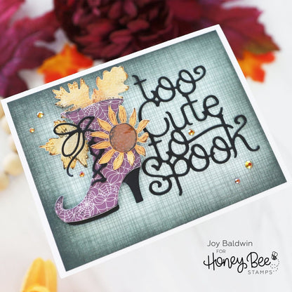 Lovely Layers: Mini Fall Florals - Honey Cuts - Stand - Alone Dies - Honey Bee Stamps