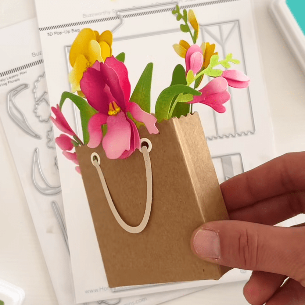 Lovely Layers: Mini Spring Florals - Honey Cuts Stand - Alone Dies - Honey Bee Stamps