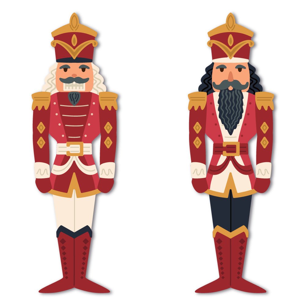 Lovely Layers: Nutcracker - Honey Cuts - Stand - Alone Dies - Honey Bee Stamps