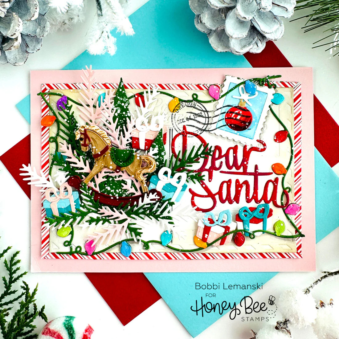 Lovely Layers: Old Fashioned Rocking Horse - Honey Cuts - Stand - Alone Dies - Honey Bee Stamps