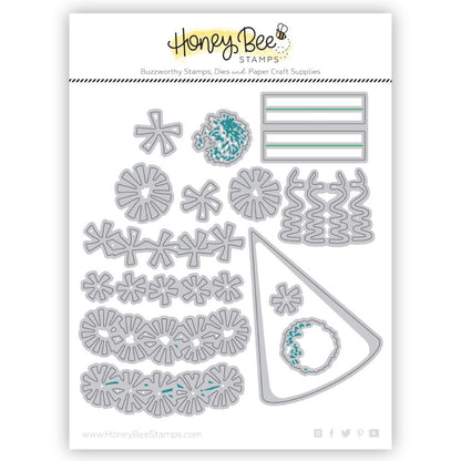 Lovely Layers: Party Hat - Honey Cuts - Stand - Alone Dies - Honey Bee Stamps