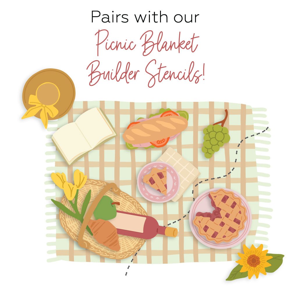 Lovely Layers: Perfect Picnic - Honey Cuts Stand-Alone Dies - Honey Bee Stamps