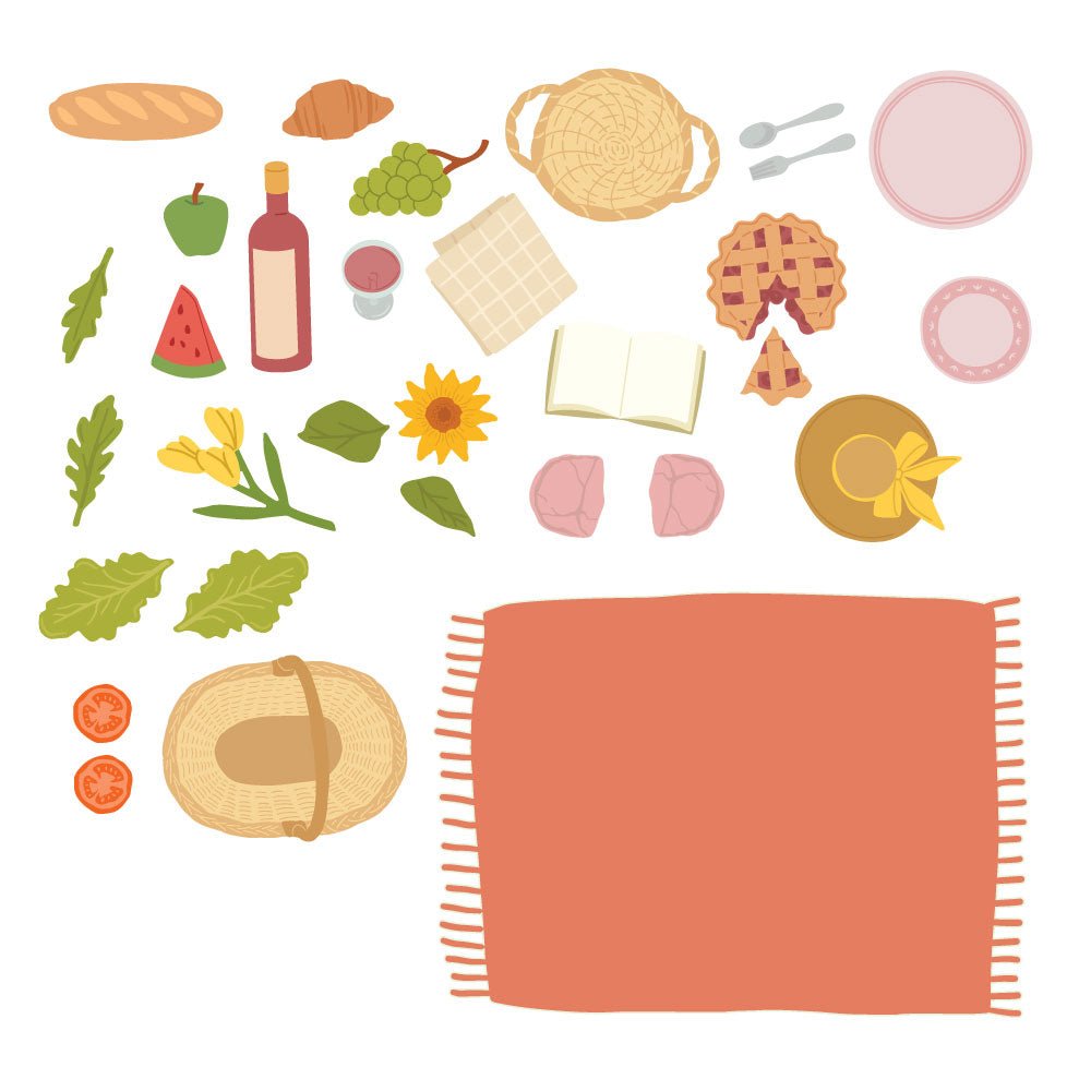 Lovely Layers: Perfect Picnic - Honey Cuts Stand-Alone Dies - Honey Bee Stamps
