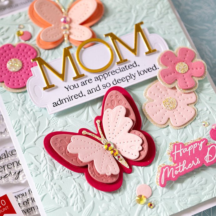 Lovely Layers: Petals & Wings - Honey Cuts Stand - Alone Dies - Honey Bee Stamps