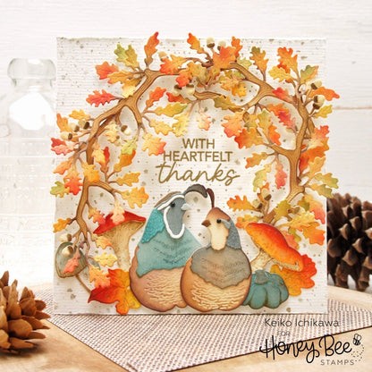 Lovely Layers: Quail - Honey Cuts - Stand - Alone Dies - Honey Bee Stamps