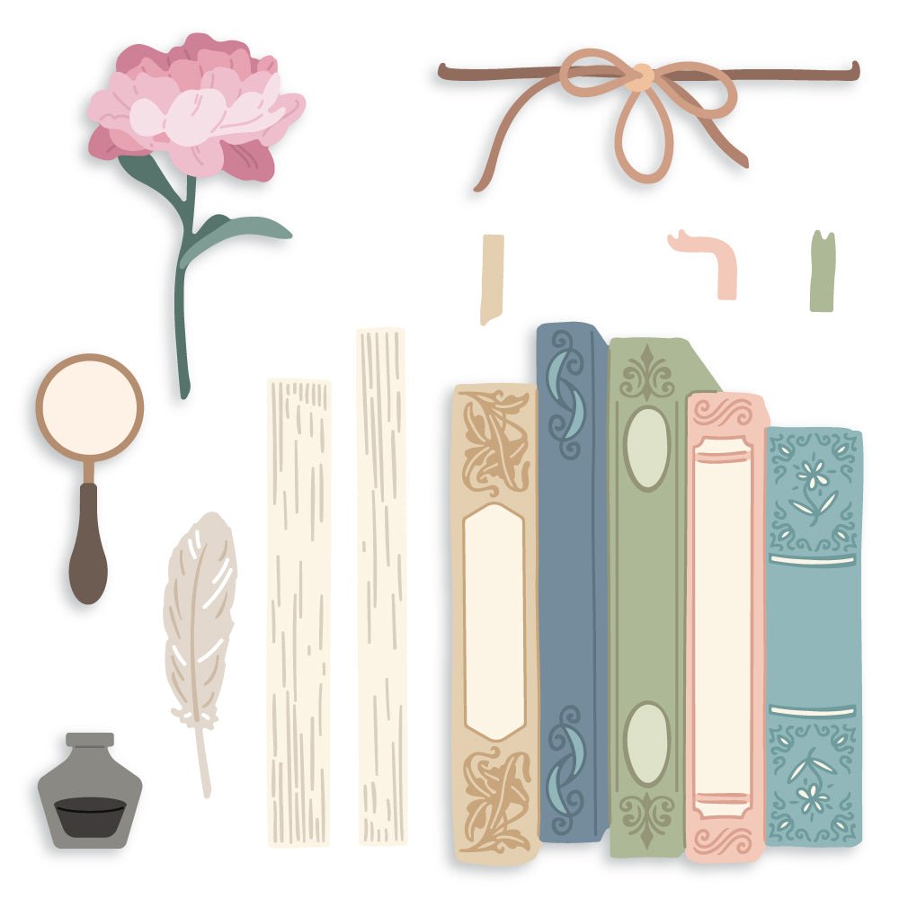 Lovely Layers: Stacked Stories - Honey Cuts Stand - Alone Dies - Honey Bee Stamps