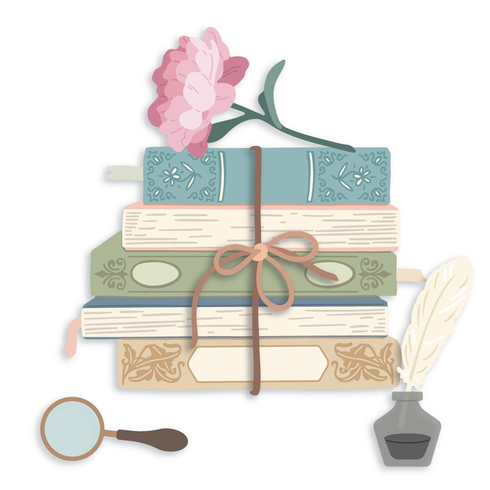 Lovely Layers: Stacked Stories - Honey Cuts Stand - Alone Dies - Honey Bee Stamps