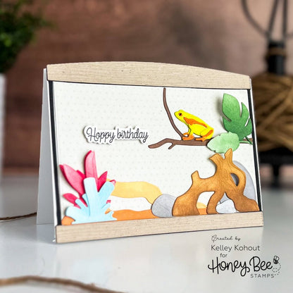 Lovely Layers: Tank Terrarium Add - On - Honey Cuts - Stand - Alone Dies - Honey Bee Stamps