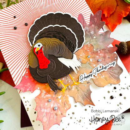 Lovely Layers: Turkey - Honey Cuts - Stand - Alone Dies - Honey Bee Stamps