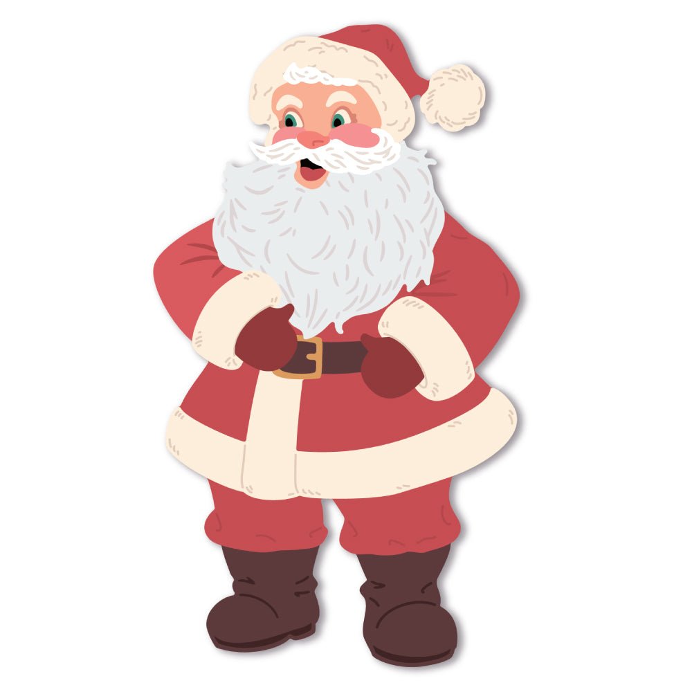 Lovely Layers: Vintage Santa - Honey Cuts - Stand - Alone Dies - Honey Bee Stamps