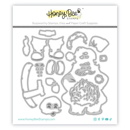 Lovely Layers: Vintage Santa - Honey Cuts - Stand - Alone Dies - Honey Bee Stamps