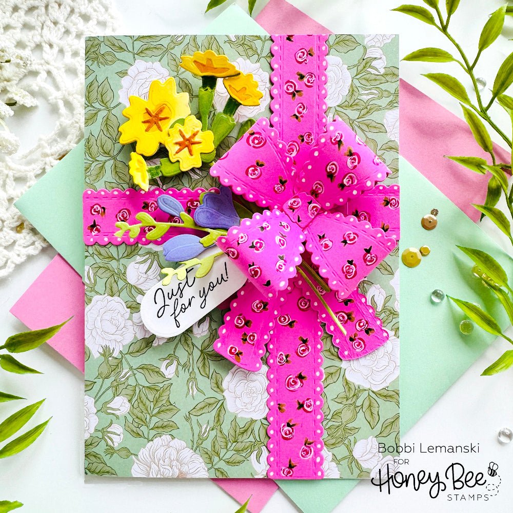 Lovely Layers: Wrap It Up - Honey Cuts Stand - Alone Dies - Honey Bee Stamps