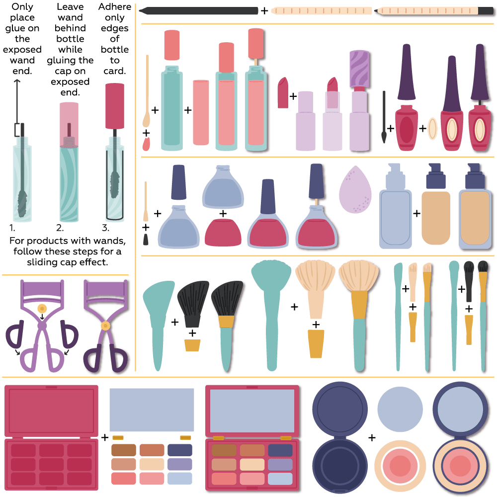 Lovely Layers: Zipper Bag Makeup Add - on - Honey Cuts - Stand - Alone Dies - Honey Bee Stamps