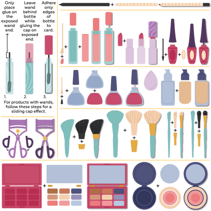 Lovely Layers: Zipper Bag Makeup Add - on - Honey Cuts - Stand - Alone Dies - Honey Bee Stamps