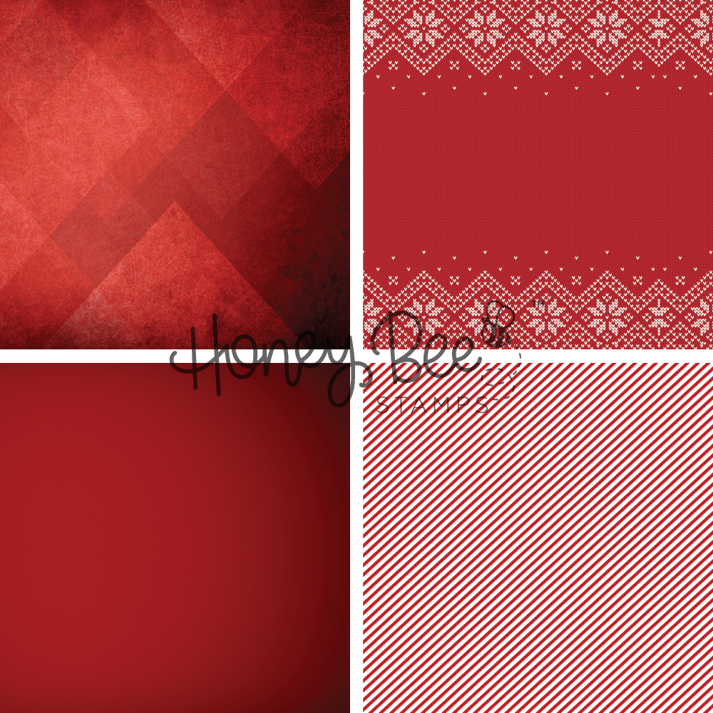 Make It Merry - 5.5"x8.5" - 24 Double-Sided Sheets - Includes Paper Organizer! - Honey Bee Stamps