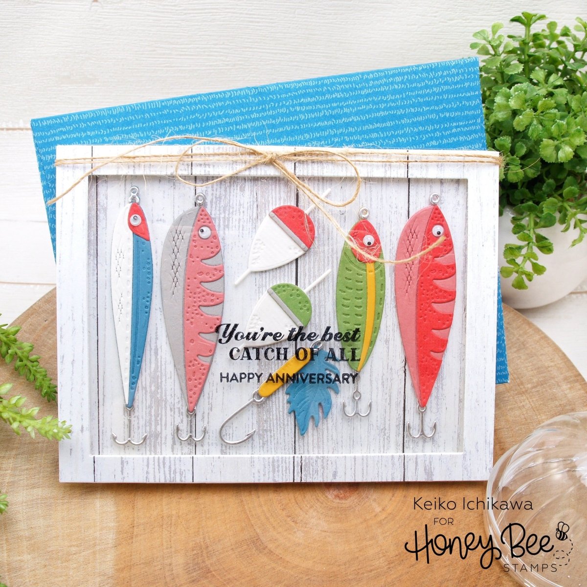 Mini Messages - 6x6 Photopolymer Stamp Set - Honey Bee Stamps