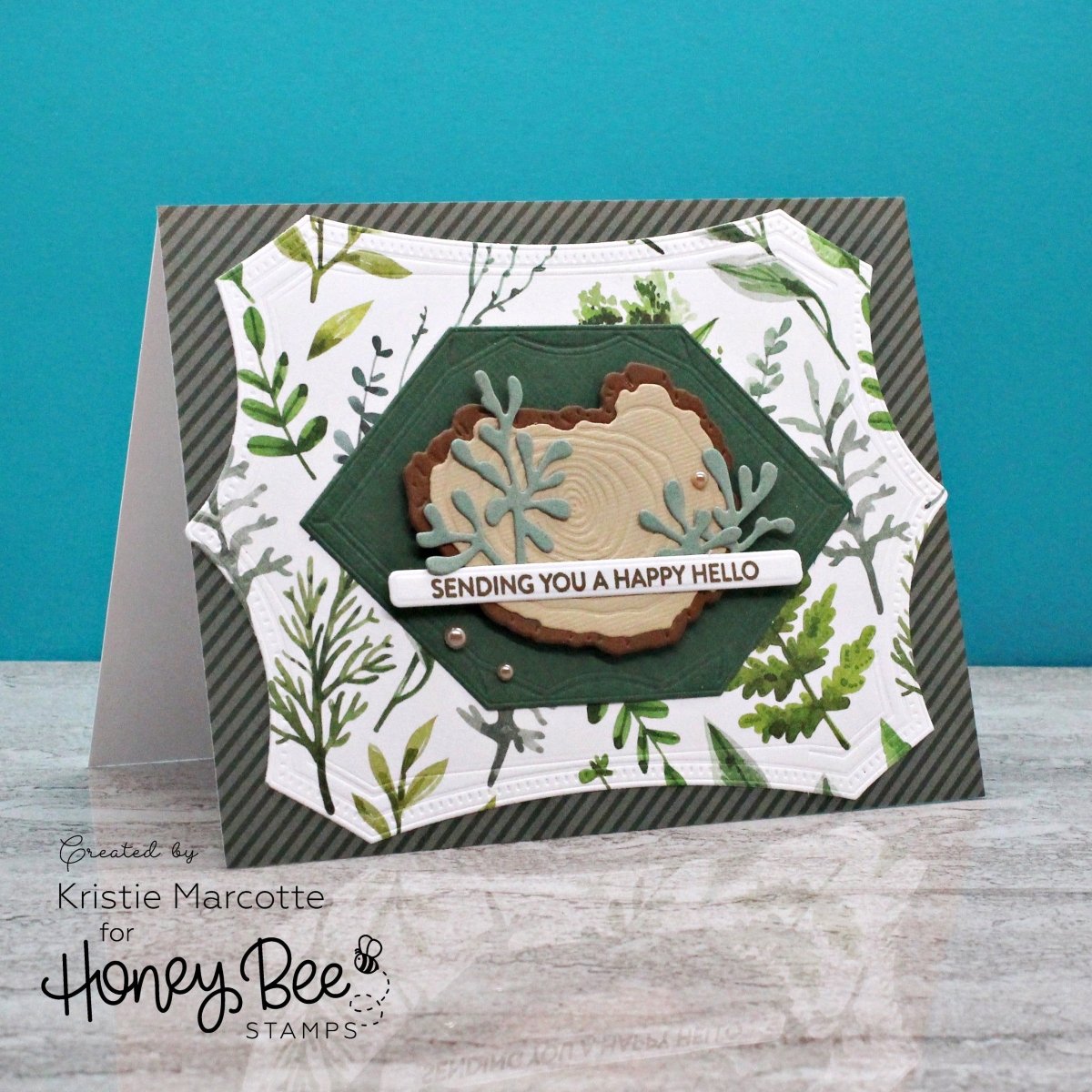 Mini Messages - 6x6 Photopolymer Stamp Set - Honey Bee Stamps