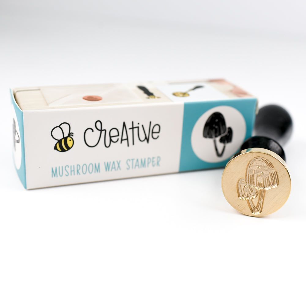 Mushroom - Wax Stamper - Retiring - Honey Bee Stamps