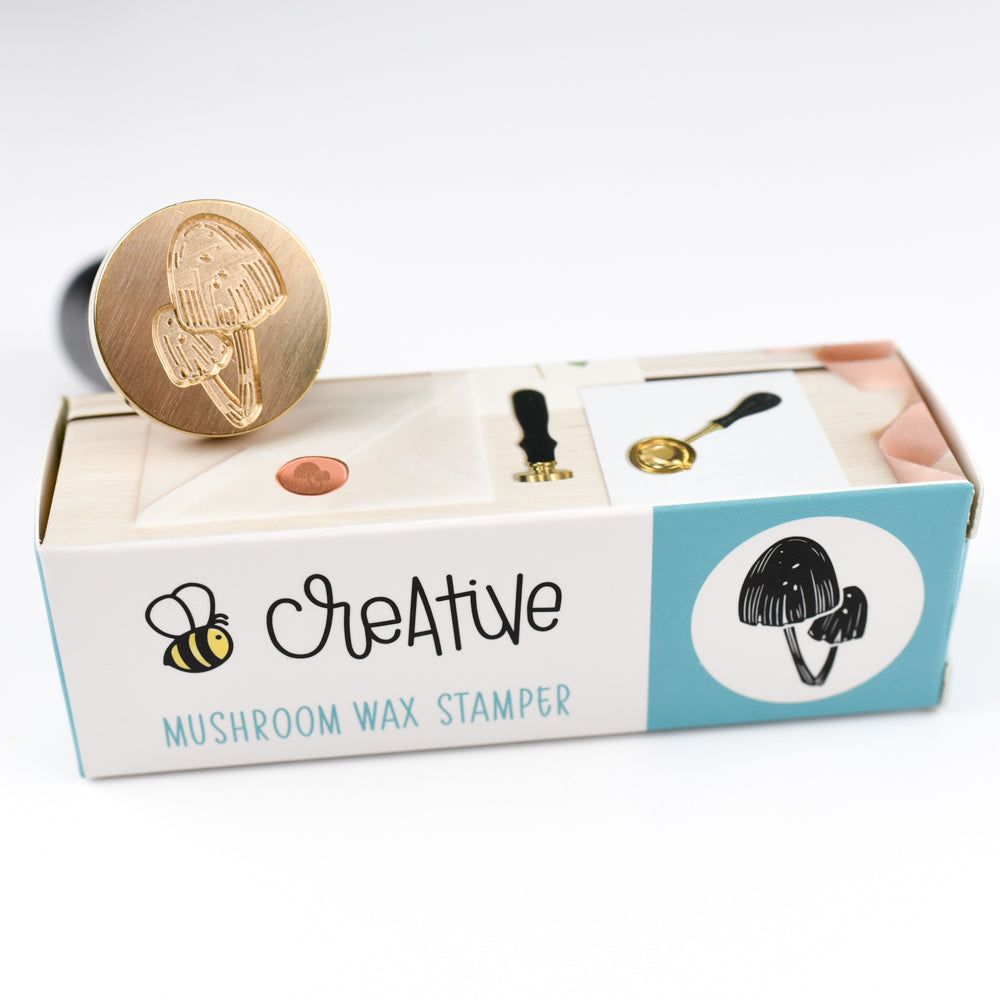 Mushroom - Wax Stamper - Retiring - Honey Bee Stamps