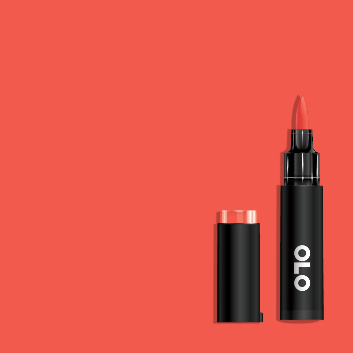OLO Brush R0.3 Coral - Honey Bee Stamps