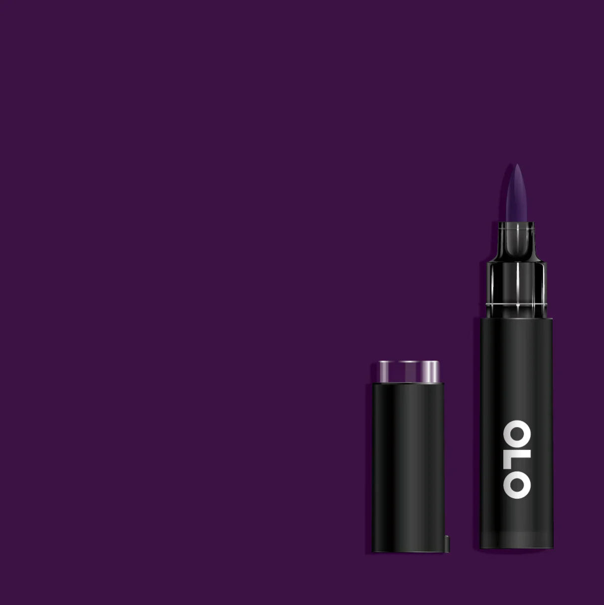 OLO Brush V2.7 Eggplant - Honey Bee Stamps