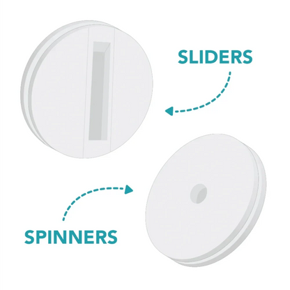 On the Right Track - Spinners & Sliders by Taylored Expressions - Honey Bee Stamps