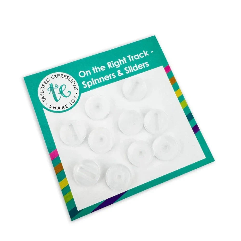 On the Right Track - Spinners & Sliders by Taylored Expressions - Honey Bee Stamps